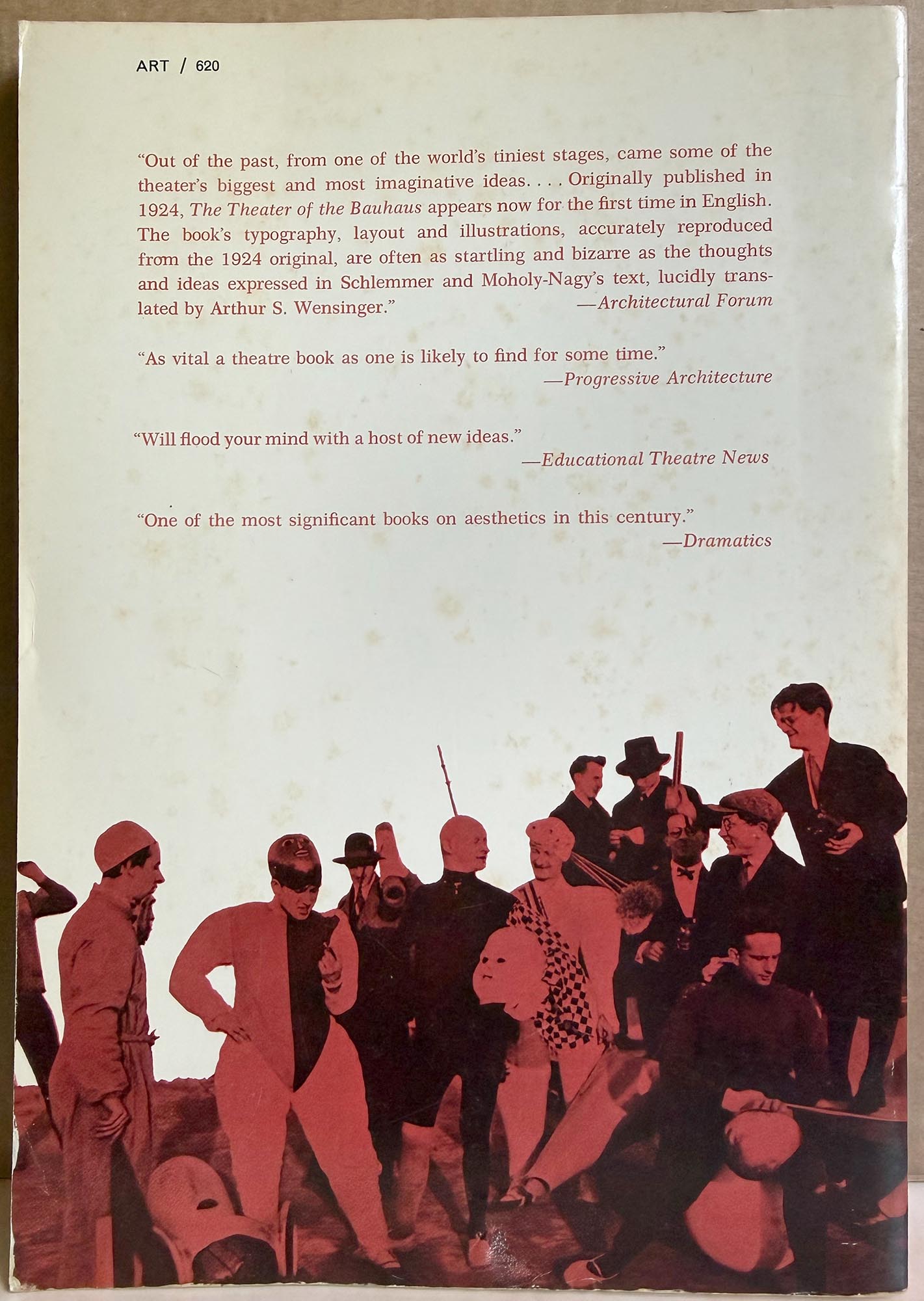 Bauhaus. The Theater of the Bauhaus. Introduction by Walter Gropius.