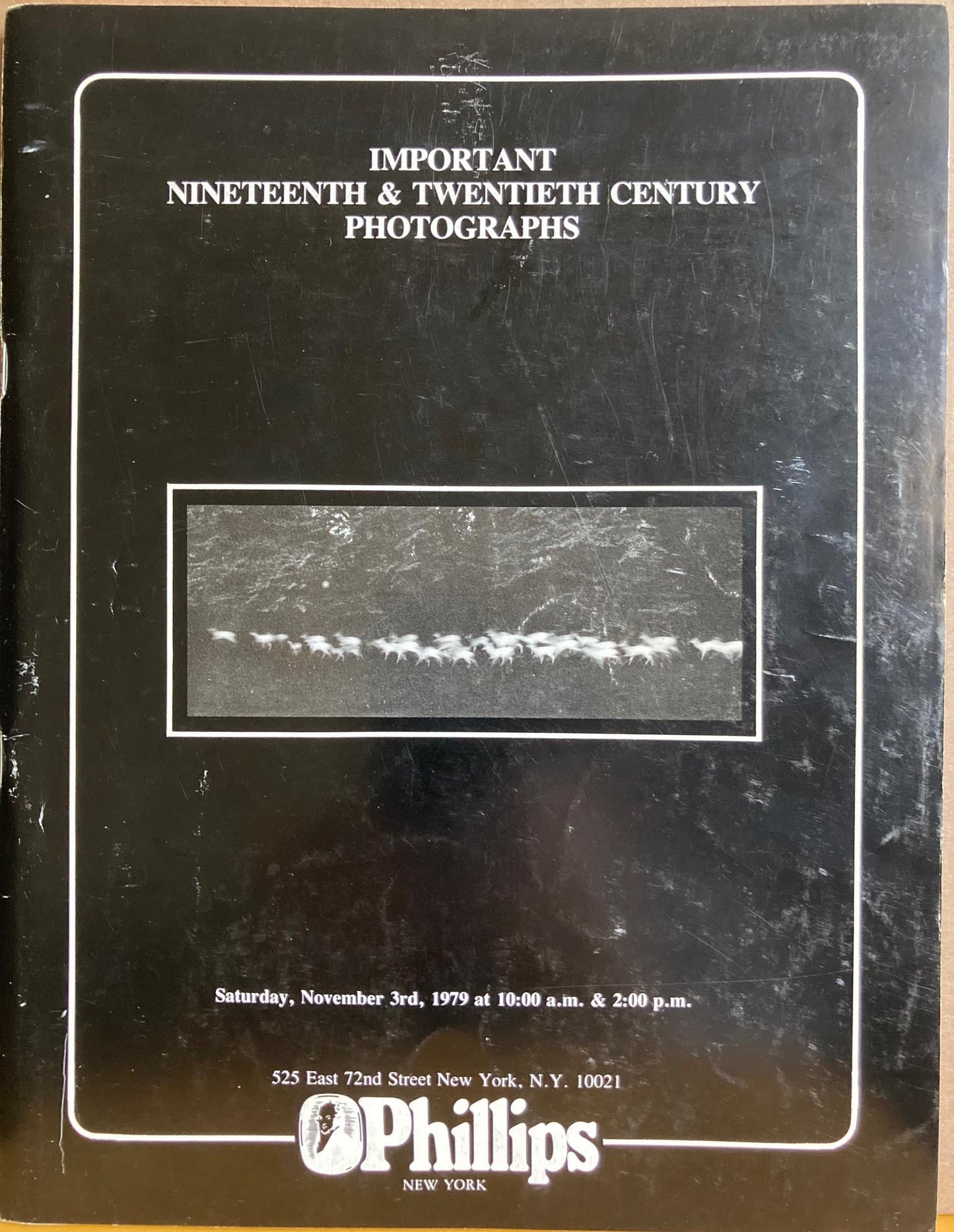 Auction Catalogs. Phillips New York. Five Photography auctions, 1979, 1981, 1982.