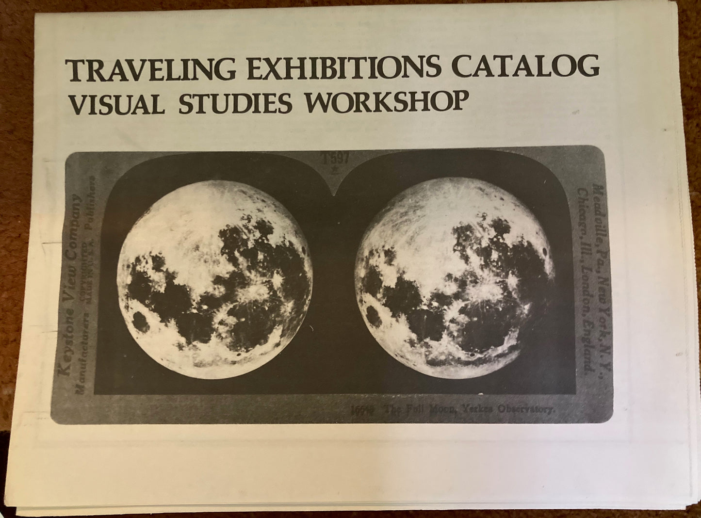 Visual Studies Workshop. Tenth Anniversary Poster and 6 other publications, 1977-1980s.