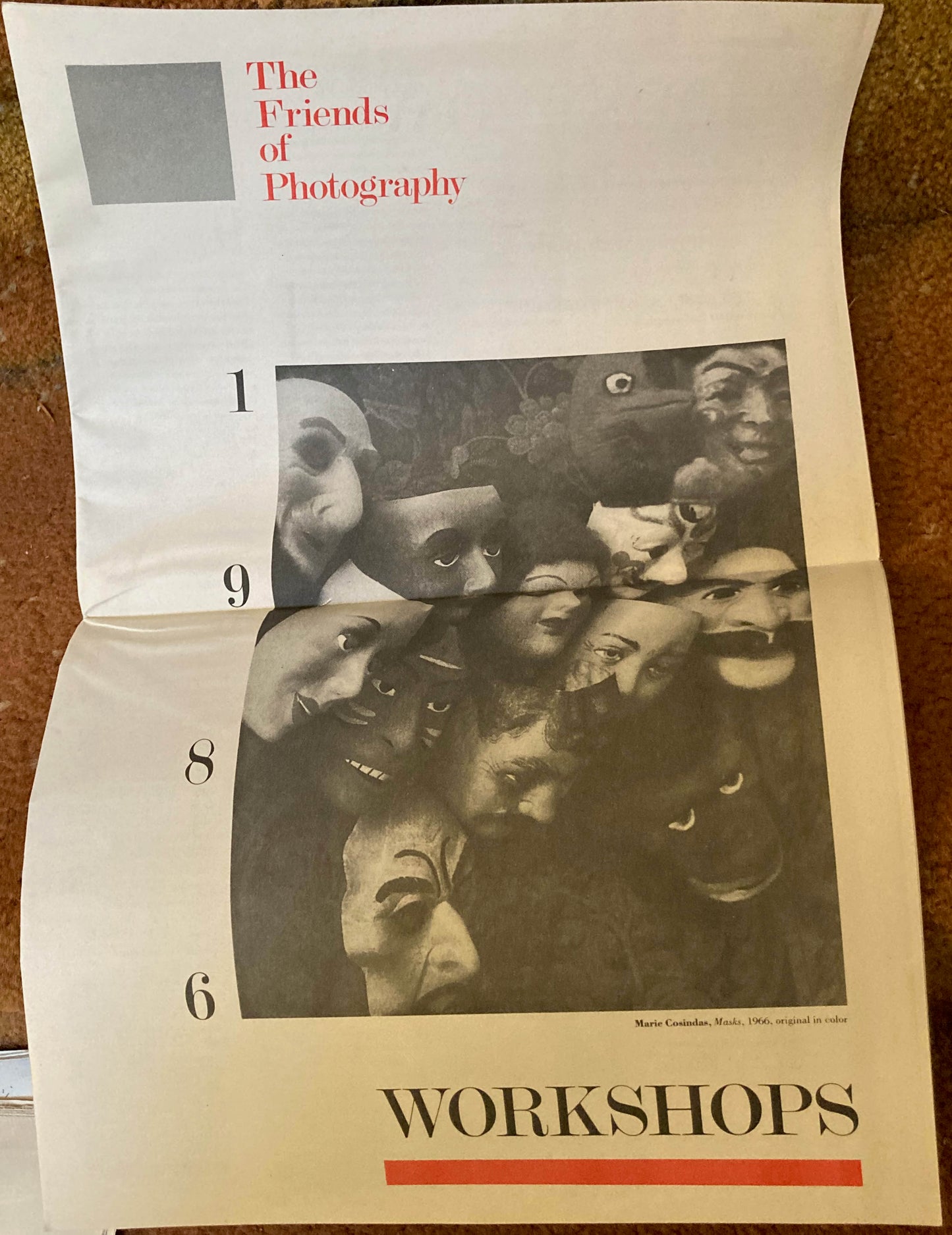 Friends of Photography. 7 Workshop Catalogs, 1982–1989.