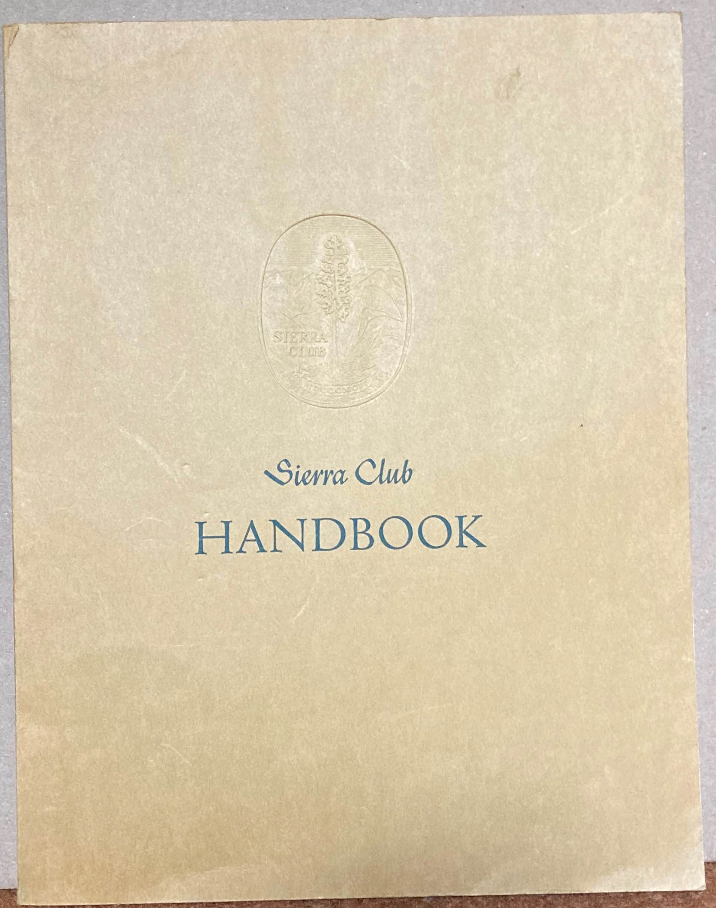 Adams, Ansel. Sierra Club Handbook, 1971, with photos by Ansel Adams, et al.