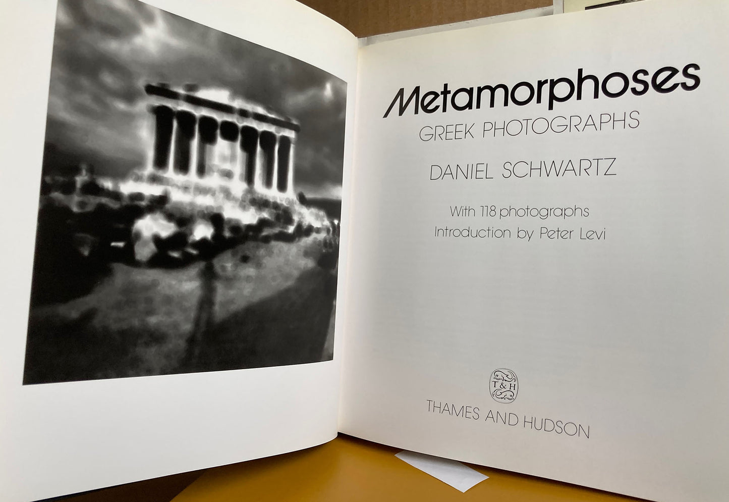 Schwartz, Daniel. Metamorphoses: Greek Photographs. Photos by Daniel Schwartz.