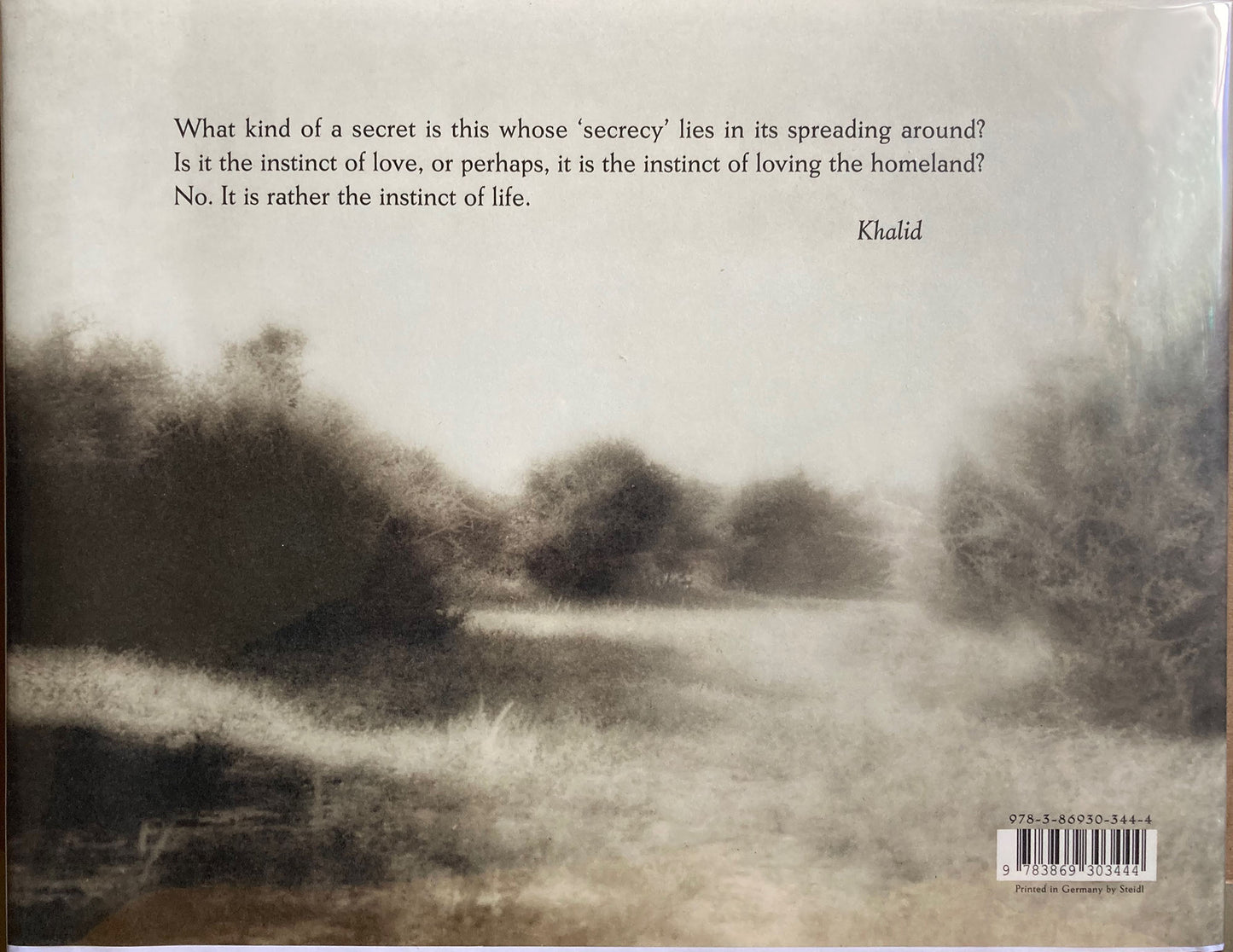 Khalid Al-Thani. Here Is My Secret. Photographs by Khalid Bin Hamad Bin Ahmad Al-Thani.