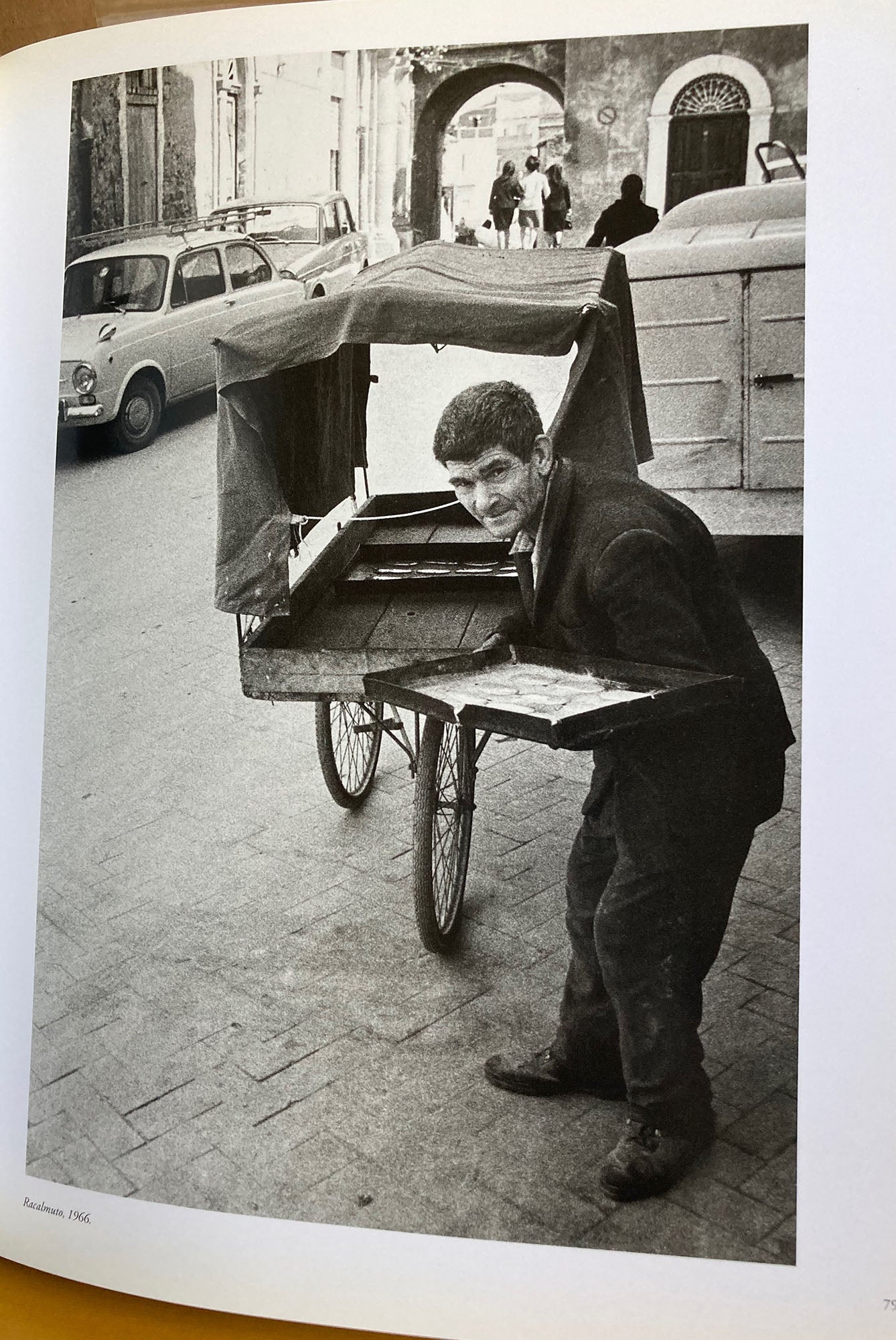 Sellerio, Enzo.  A Photographer in Sicily by Enzo Sellerio.