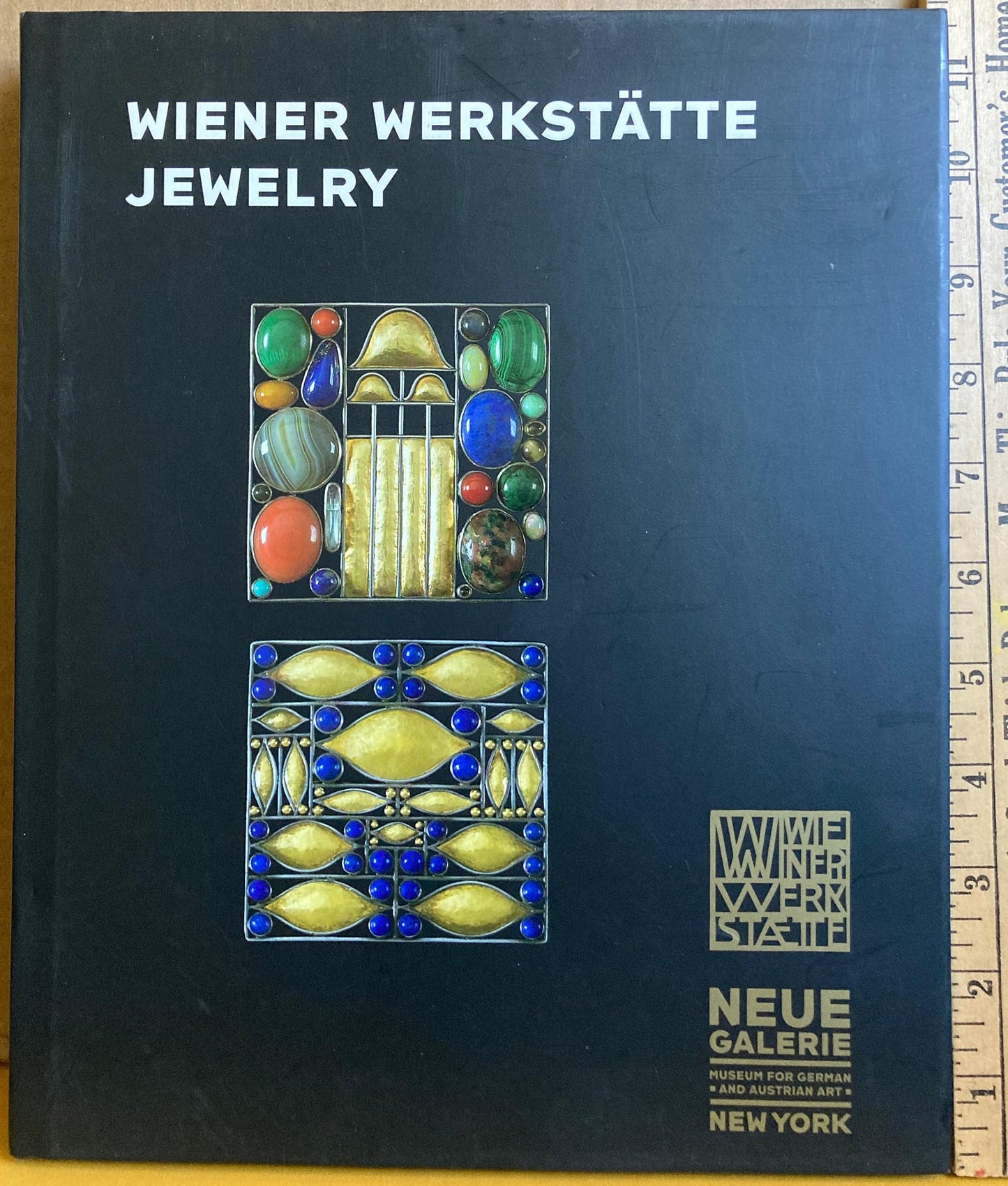 Jewelry.  Wiener Werkstǎtte Jewelry. Exhibition catalog.