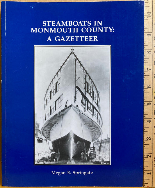 Steamboats in Monmouth County: A Gazetteer by Megan E. Springate.