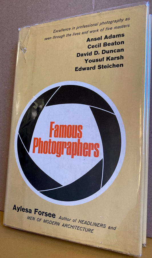 Famous Photographers by Aylesa Forsee. Biographies of 5 noted photographers.