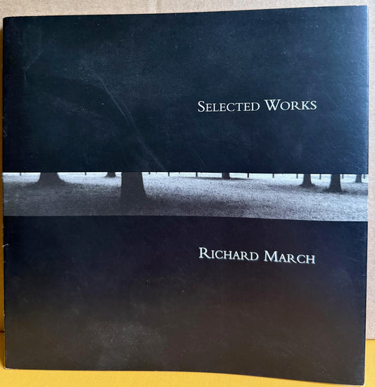 March, Richard. French wraps, near fine. Eleven poems and eleven photographs.  Self published artist’s book by Richard March.