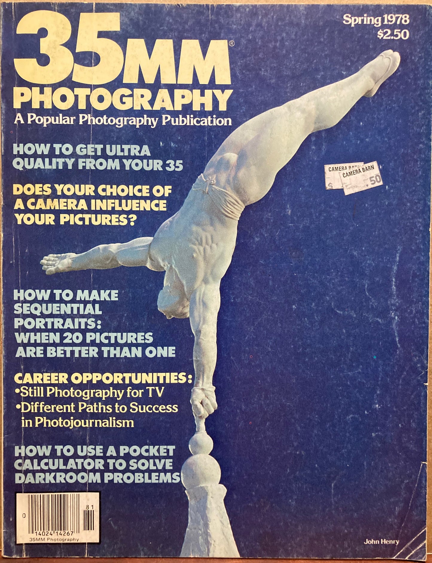 35mm Photography, Spring 1978. Eddie Adams, Ted Cowell, Minor White, et al.