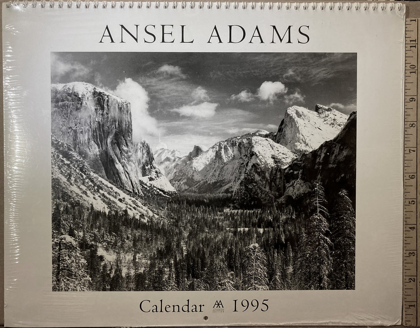 Adams, Ansel. Ansel Adams Calendar 1995. Authorized Edition.