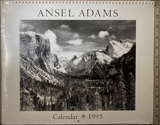 Adams, Ansel.  Ansel Adams Calendar 1995. Authorized Edition.