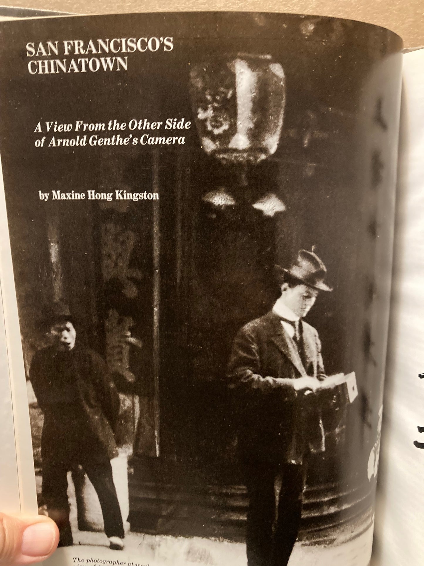 Genthe, Arnold. "San Francisco's Chinatown" in American Heritage, December 1978, 36-47.