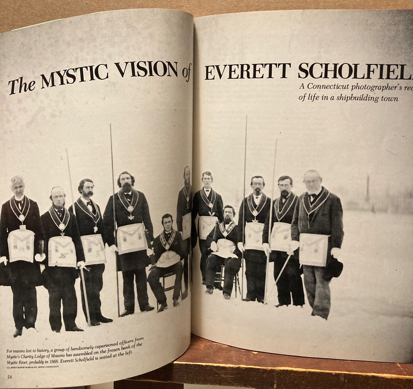 Scholfield, Everett. "The Mystic Vision of Everett Scholfield," in American Heritage, February/March 1980, 24-33.