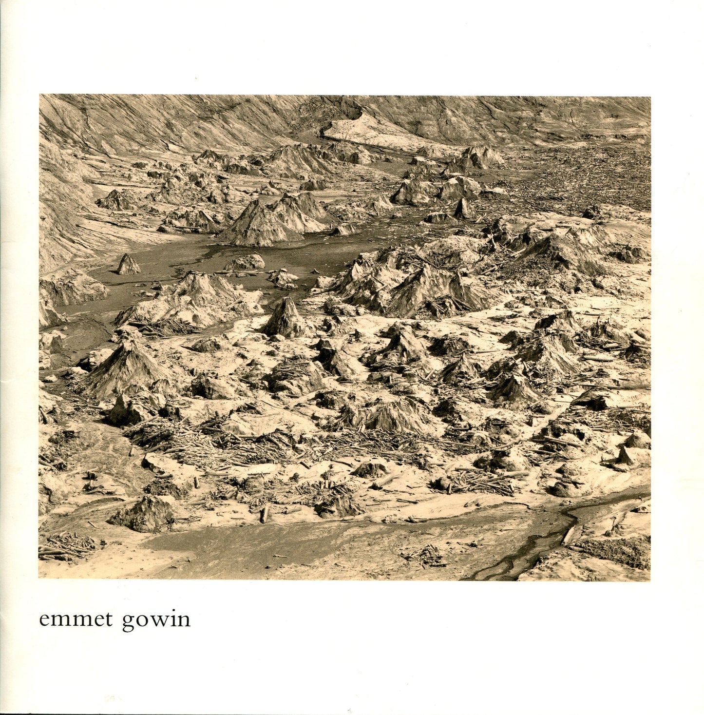 Gowin, Emmet. Emmet Gowin: Photographs 1966-1983.