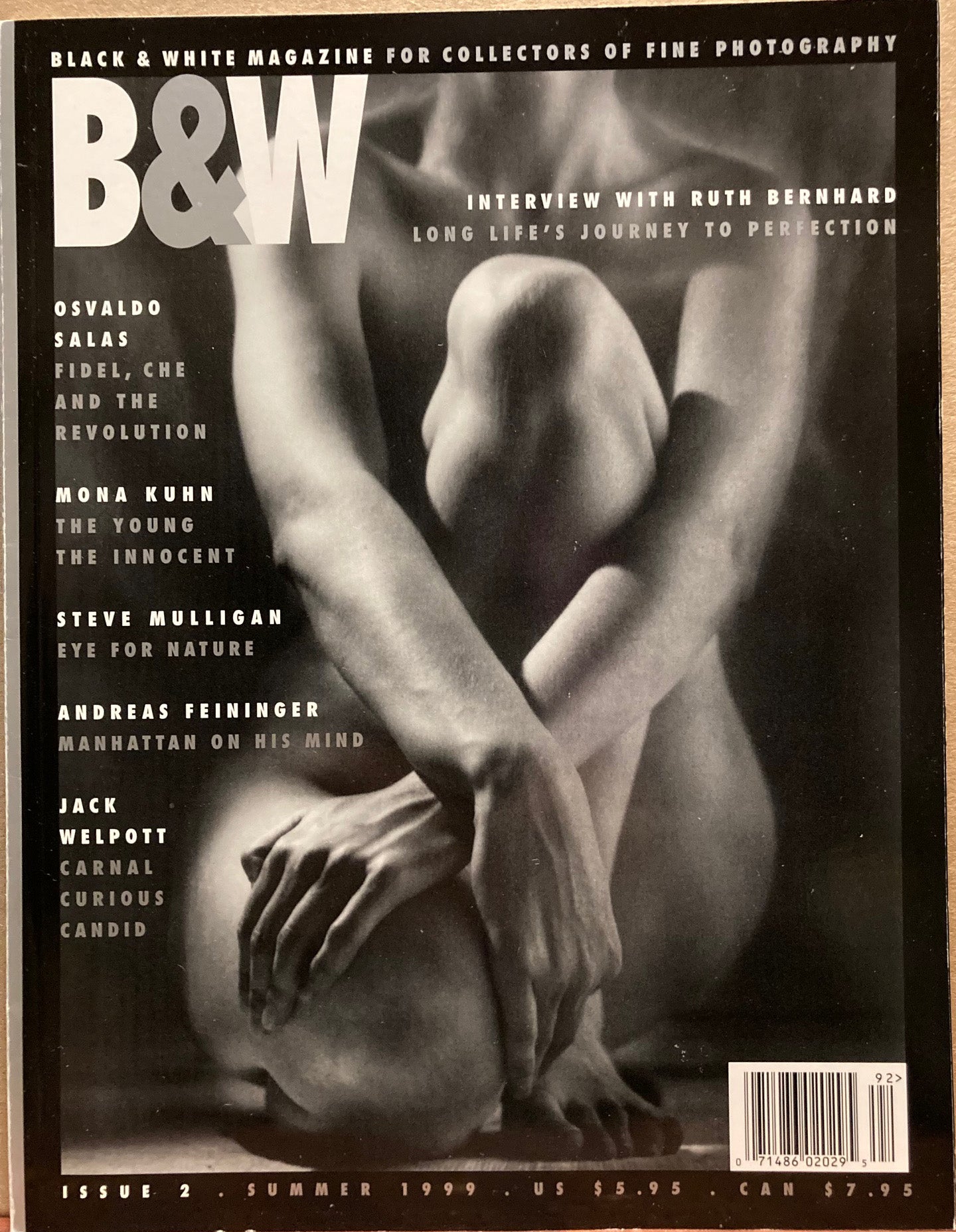 Black and White, No. 2. Summer 1999. Ruth Bernhard, Jack Welpott, Mona Kuhn, et al.