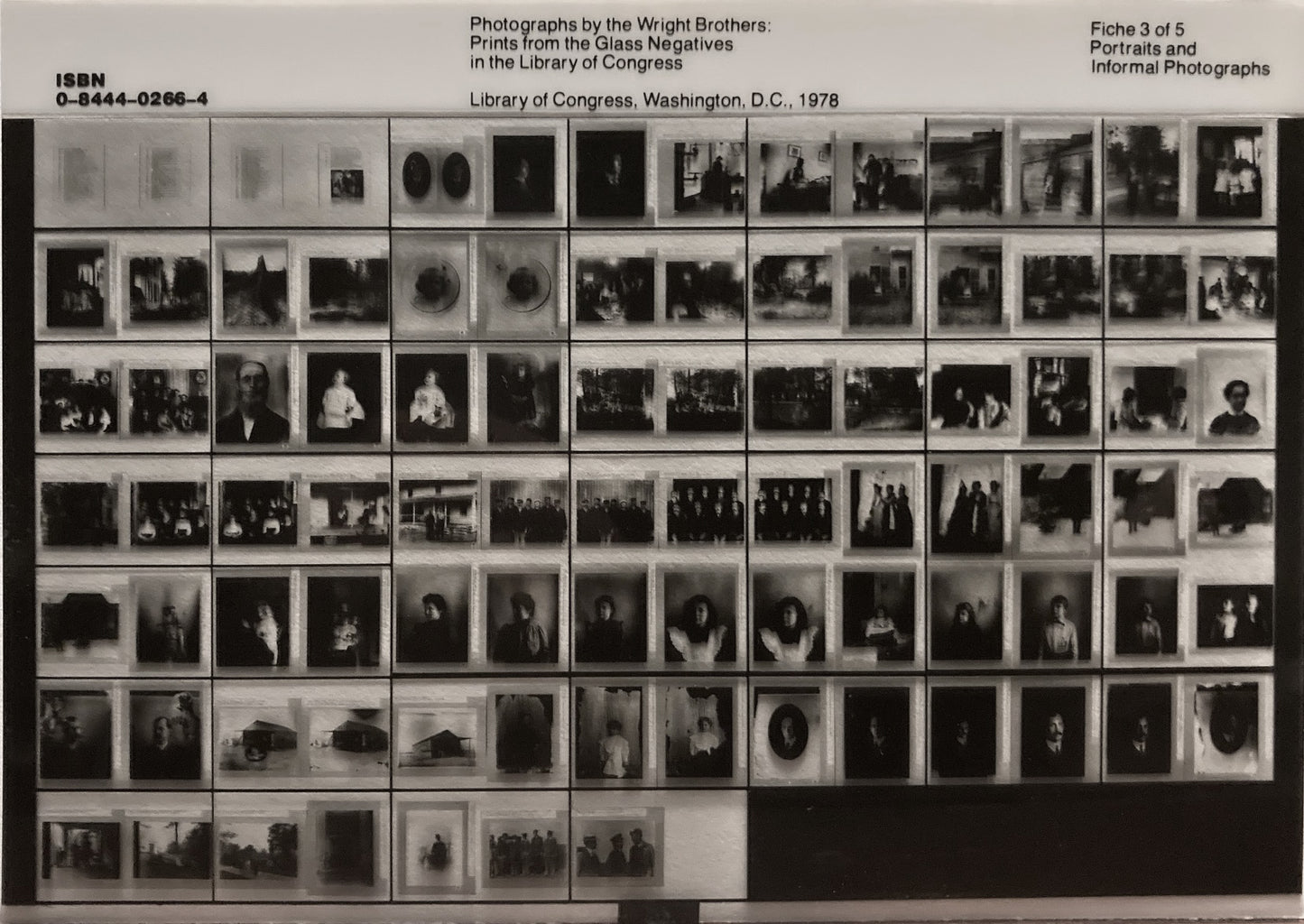 Wright Brothers. Photographs by the Wright Brothers. Prints from the Glass Negatives at the Library of Congress.