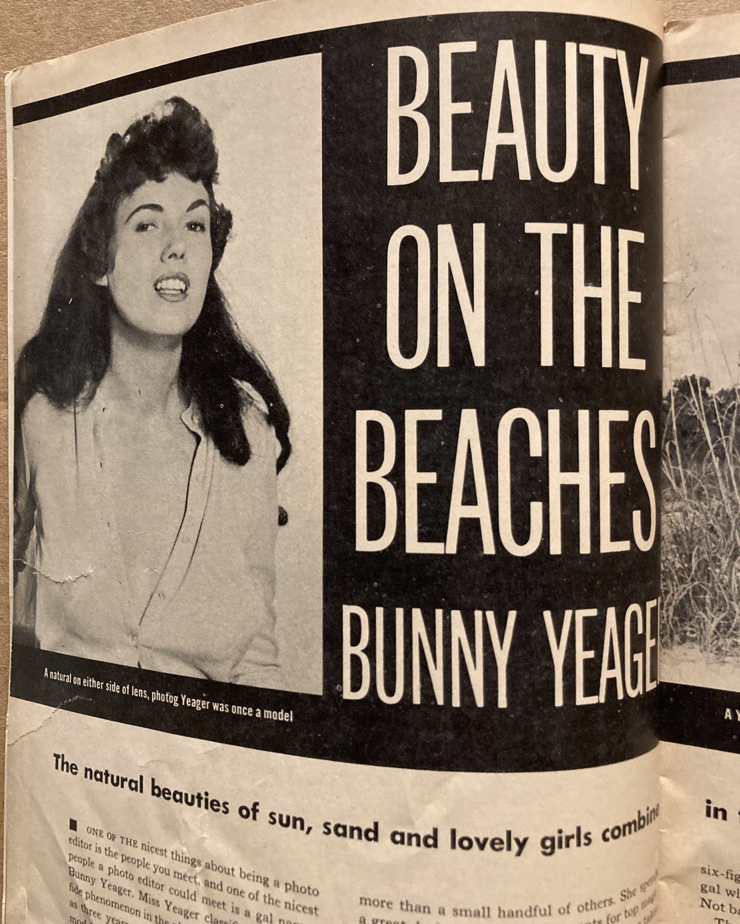 Yeager, Bunny. Classic Photography, No. 3, Spring 1957.