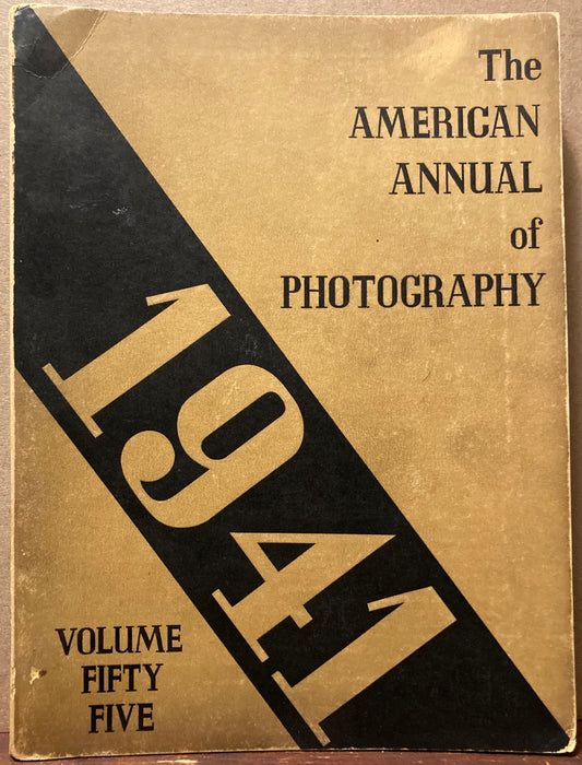 Annuals.  American Annual of Photography 1941. Volume 55.