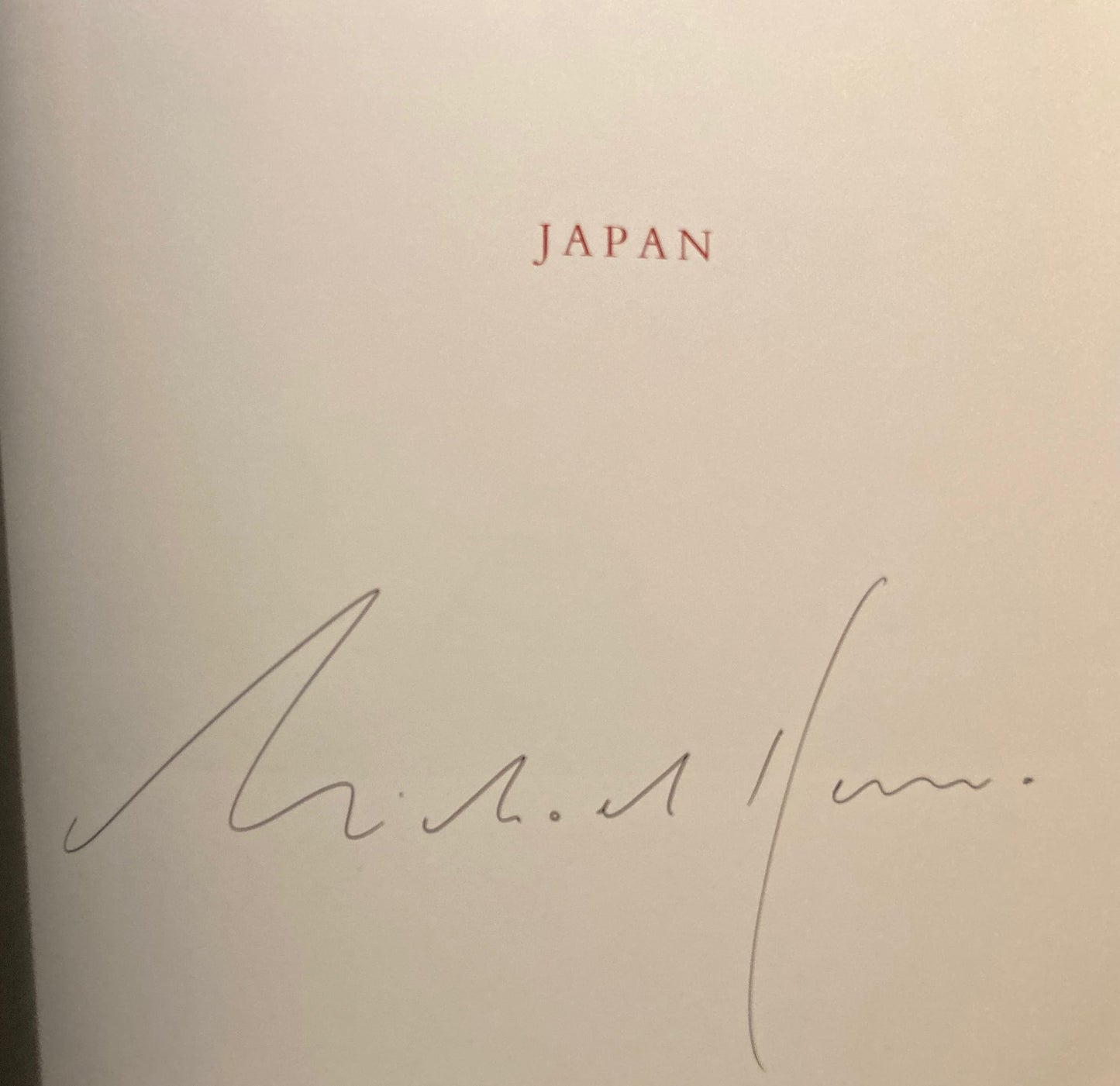 Kenna, Michael. Japan by Michael Kenna.  First Edition Signed.