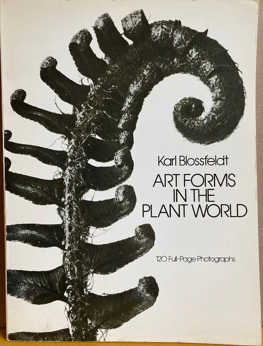 Blossfeldt, Karl.  Art Forms in the Plant World by Karl Blossfeldt.  120 Full-Page Photographs.