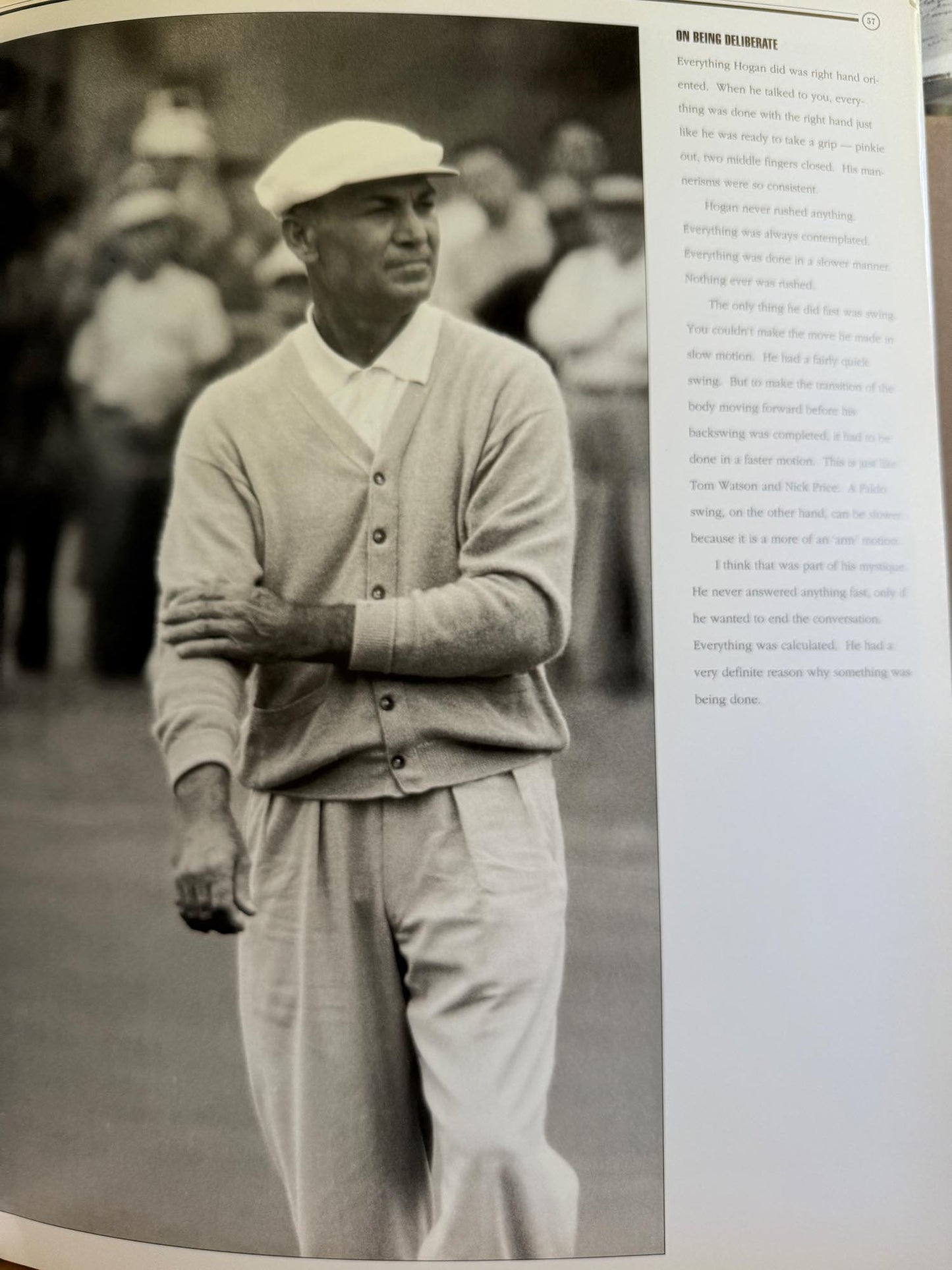 The Hogan Mystique. Classic Photographs of the Great Ben Hogan by Jules Alexander.