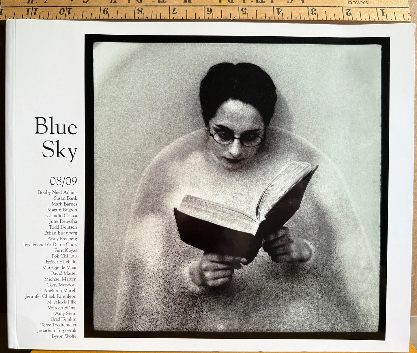 Blue Sky Annual Yearbook 08/09. Featuring Abelardo Morrell, Robert Rauschenberg, et al.