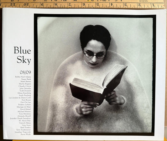 Blue Sky Annual Yearbook 08/09. Featuring Abelardo Morrell, Robert Rauschenberg, et al.