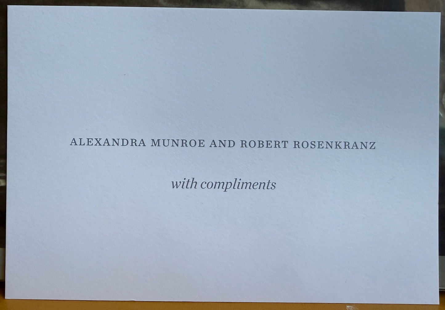 Rosenkranz, Robert. Robert Rosenkranz Photographs with text by Maria Morris Hambourg. Extras.