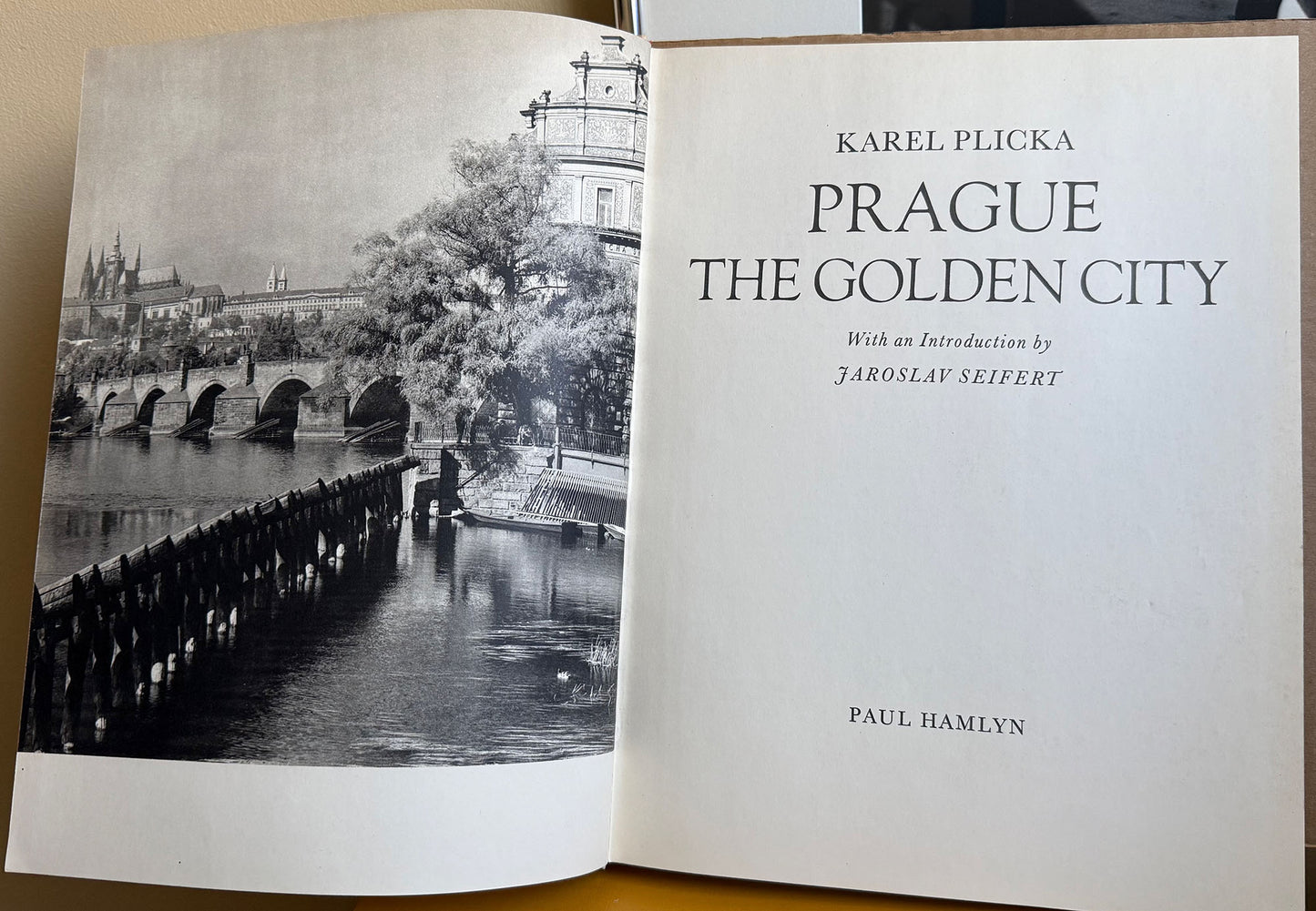 Plicka, Karol.  Prague: The Golden City by Karel Plicka.