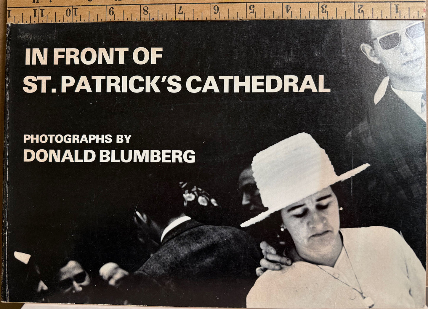 Blumberg, Donald. In Front of St. Patrick's Cathedral by Donald Blumberg, with Extra.