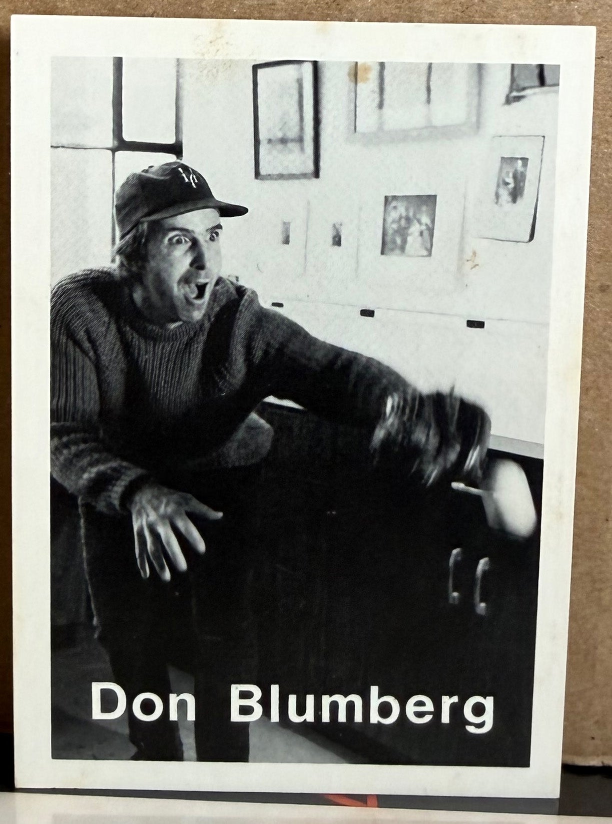 Blumberg, Donald. In Front of St. Patrick's Cathedral by Donald Blumberg, with Extra.