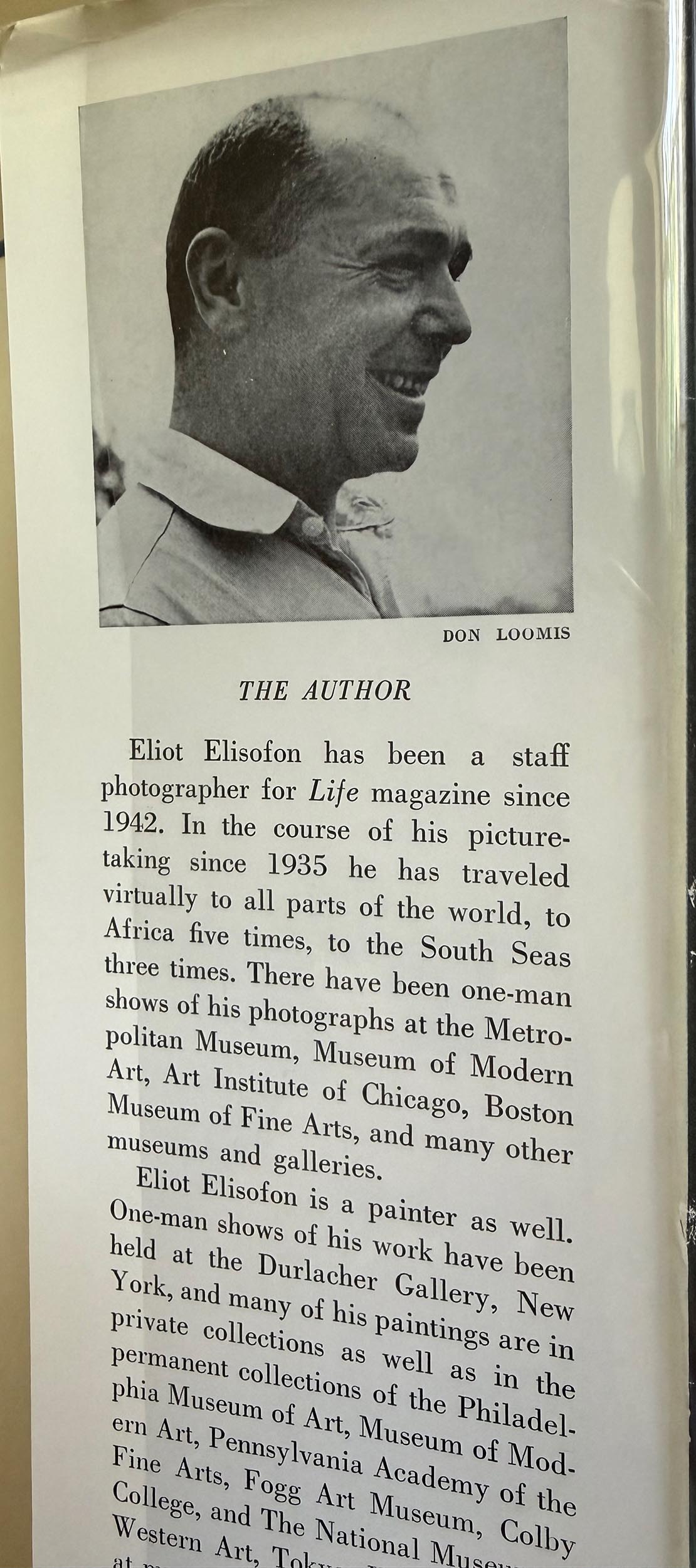 Color Photography by Eliot Elisofon. First edition.