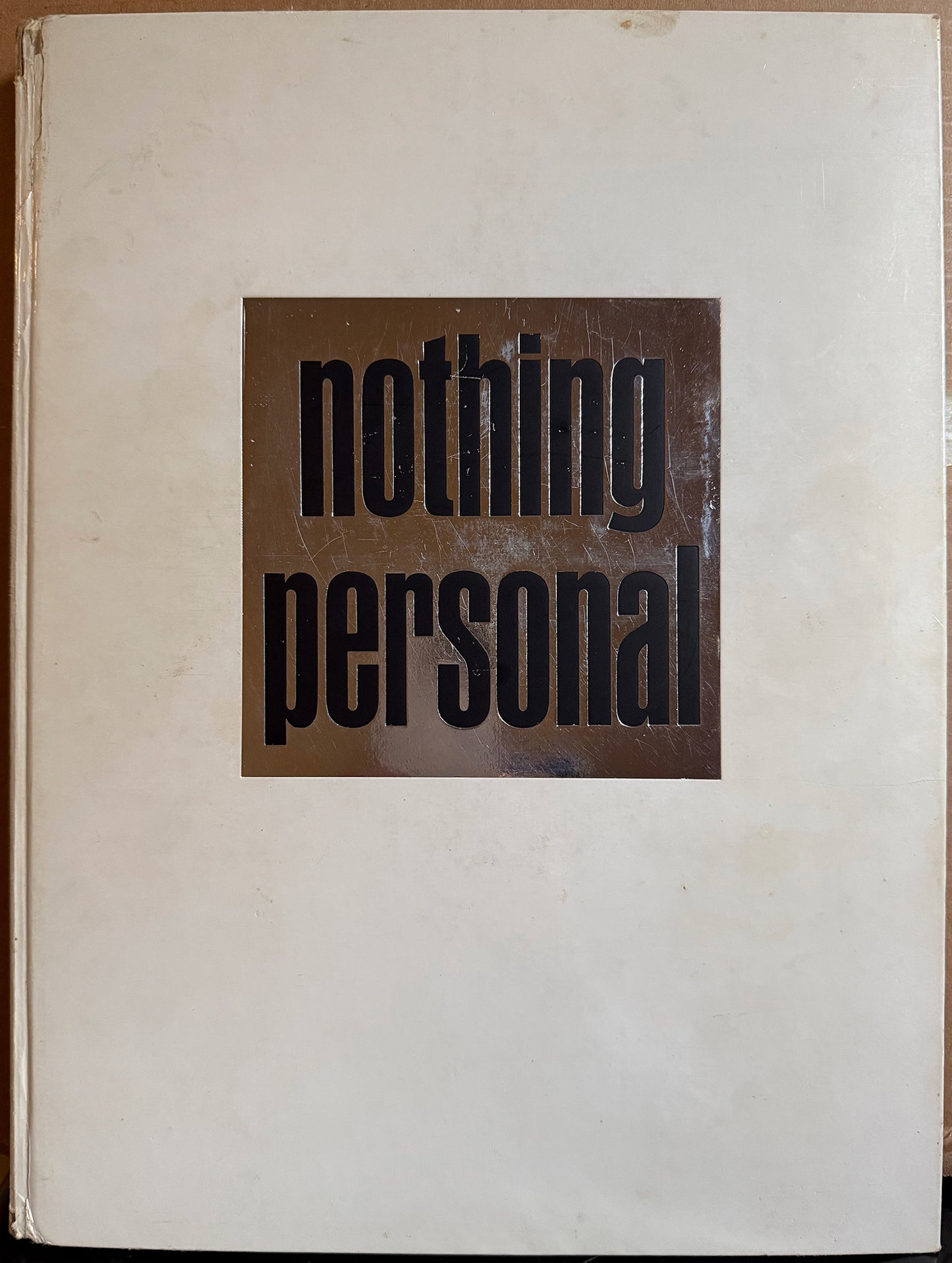Avedon, Richard.  Nothing Personal by Richard Avedon and James Baldwin.