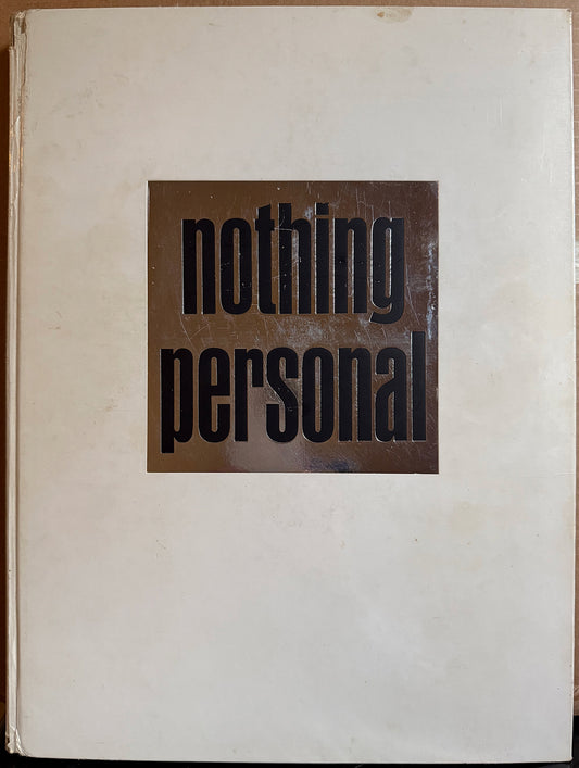 Avedon, Richard.  Nothing Personal by Richard Avedon and James Baldwin.