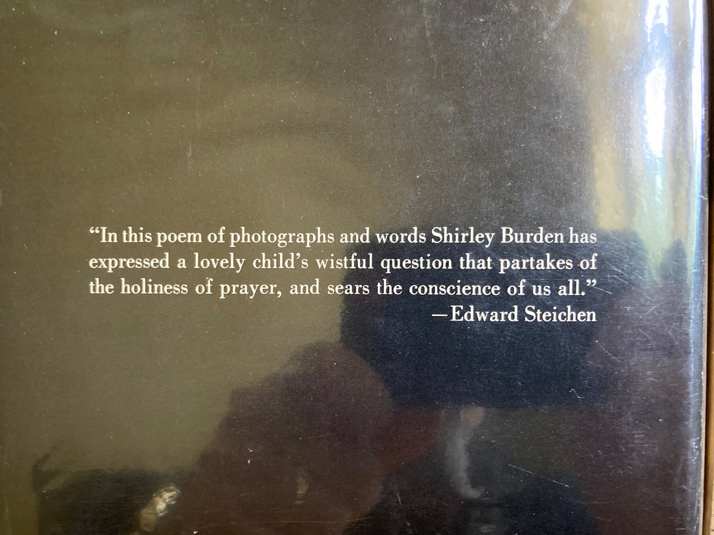 Burden, Shirley.  I Wonder Why... Photographs and text by Shirley Burden.