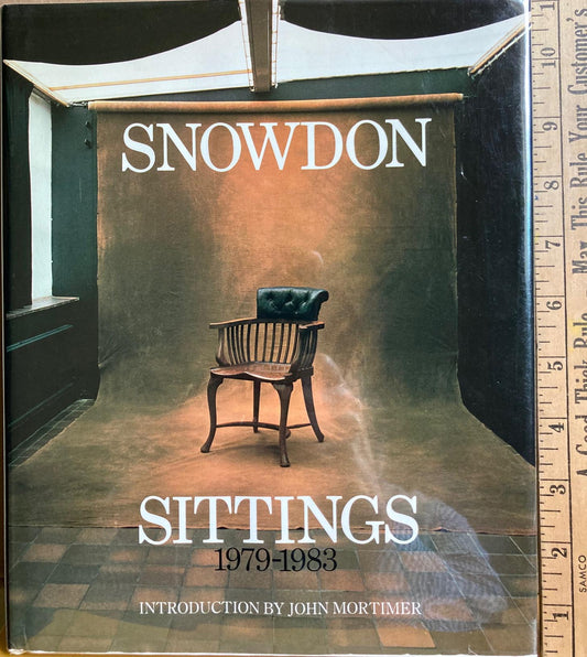 Snowdon.  Snowdon Sittings, 1979-1983. Portraits by Antony Armstrong-Jones, 1st Earl of Snowdon (1930-2017).