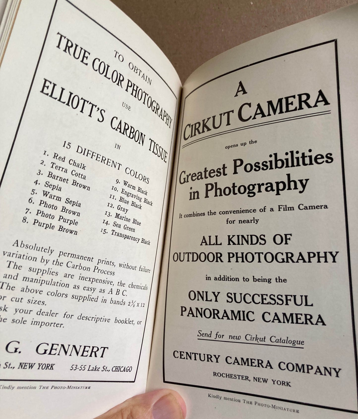 Lenses.  The Photo Miniature. The Choice and Use of Photographic Lenses.  Volume VII, March 1907, Number 79.