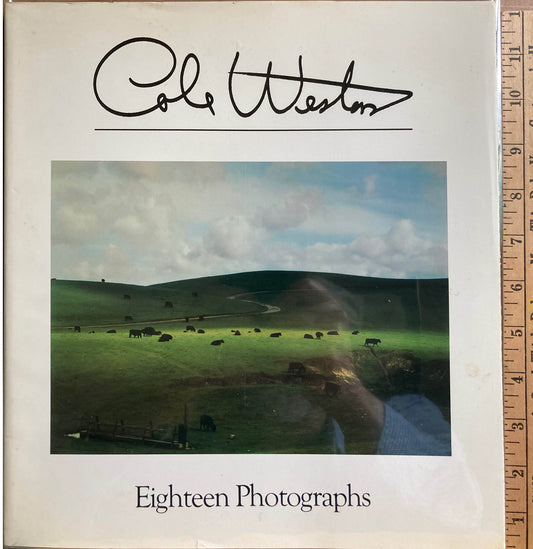 Weston, Cole.  Cole Weston: Eighteen Photographs.