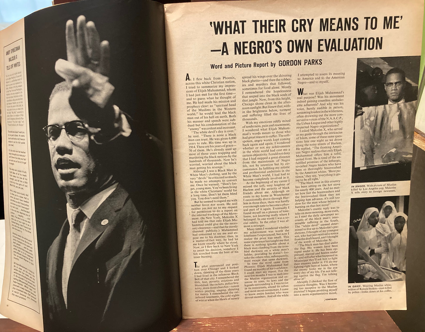 Parks, Gordon. Photo essay on Black Muslims, LIFE magazine, May 31, 1963.