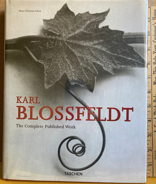 Blossfeldt, Karl.  Karl Blossfeldt.  The Complete Published Work by Hans Christian Adam.