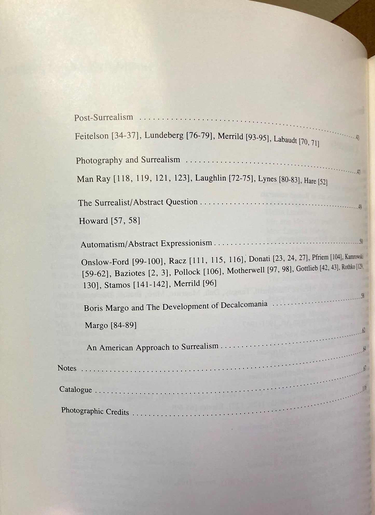 Surrealism.  Surrealism and American Art, 1931–1947 by Jeffrey Wechsler.  Exhibition catalog.