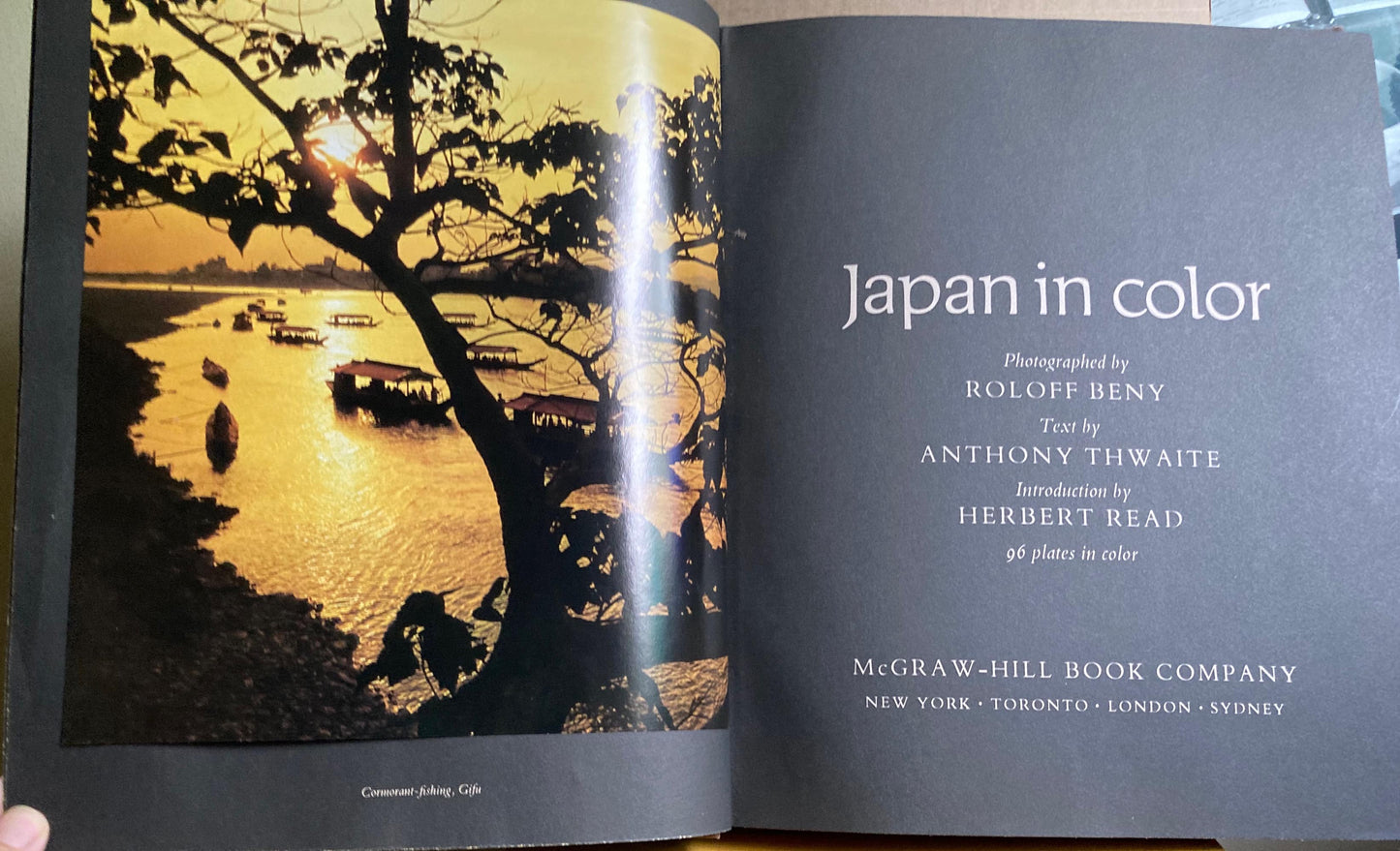 Japan in Color. Photographs by Roloff Beny. Text by Anthony Thwaite.