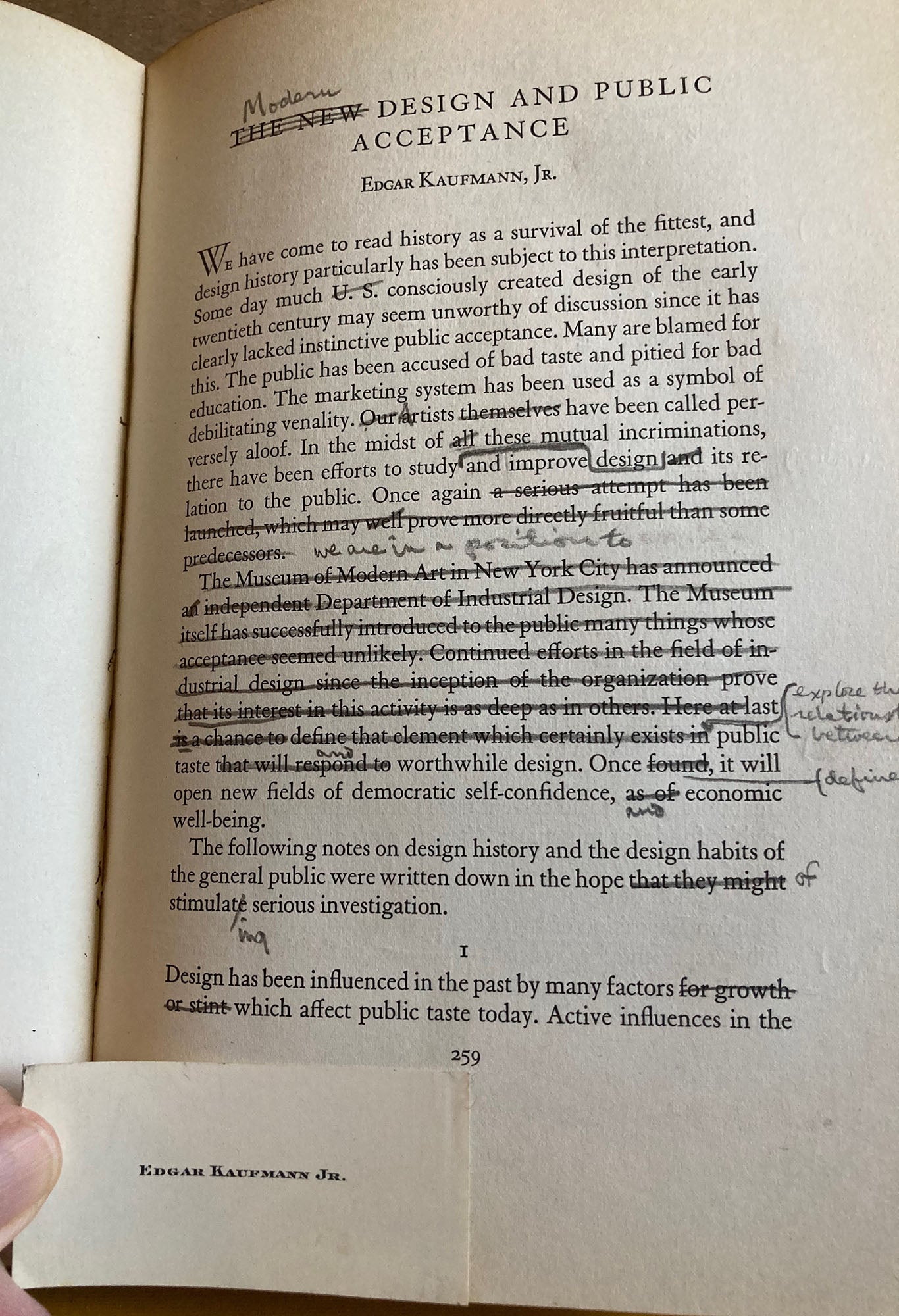 Evans, Walker and Wright Morris. New Directions in Prose & Poetry, 1940. (Author copy)