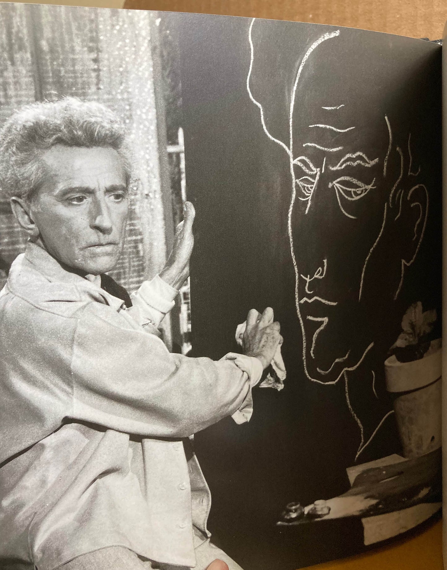 Clergue, Lucien. Jean Cocteau and the Testament of Orpheus. Photographs by Lucien Clergue.