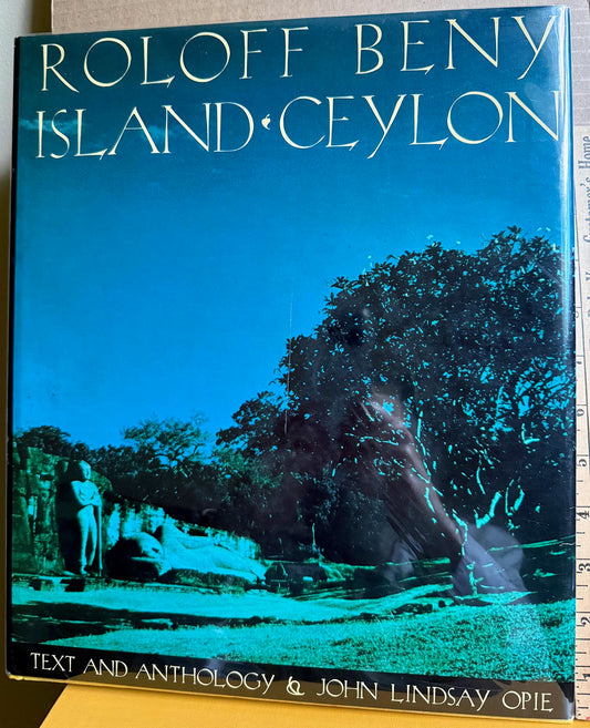 Ben, Roloff. Island Ceylon.  Coffee table book with stunning color photos.