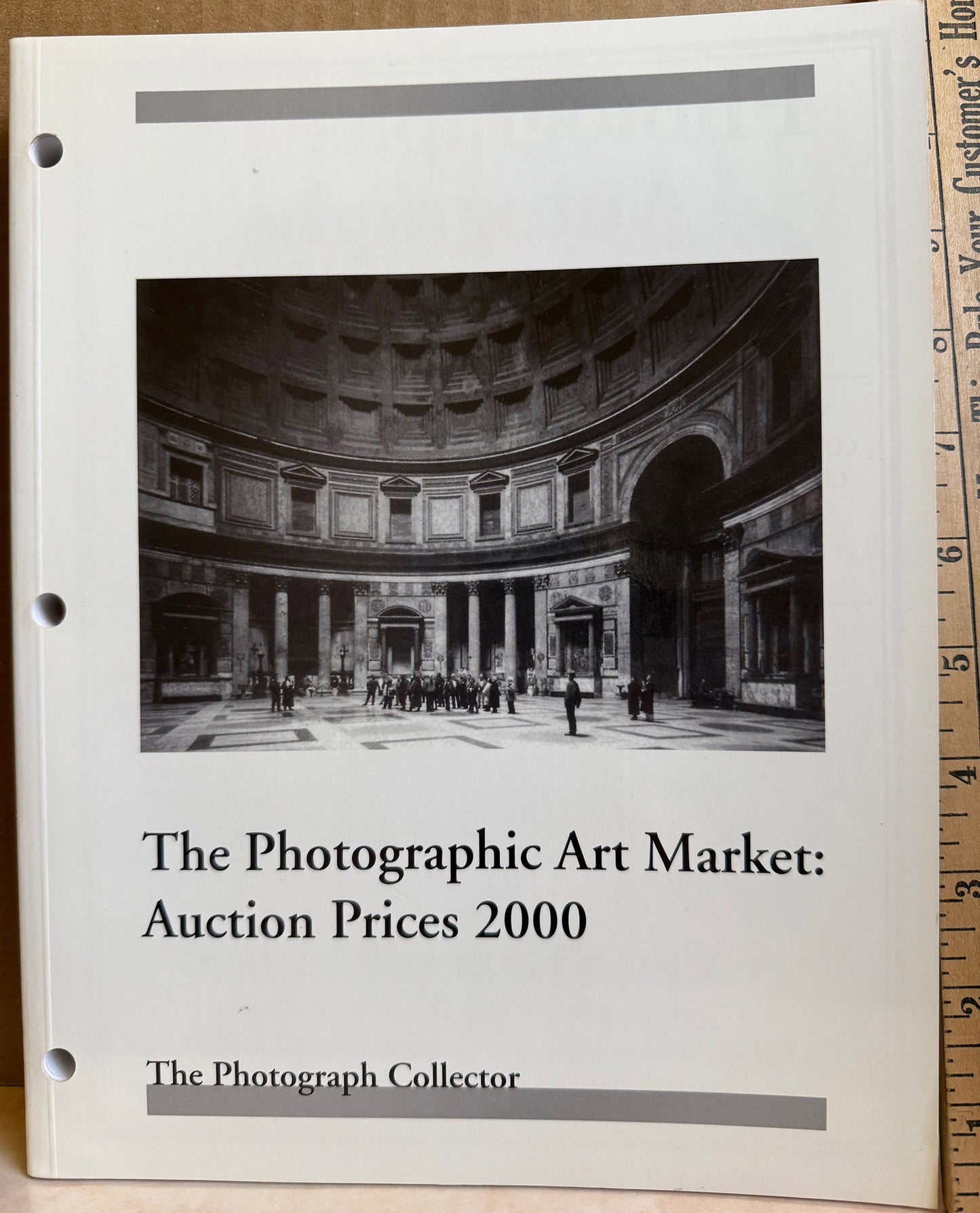 The Photographic Art Market: Auction Prices 2000 by Stephen Perloff.