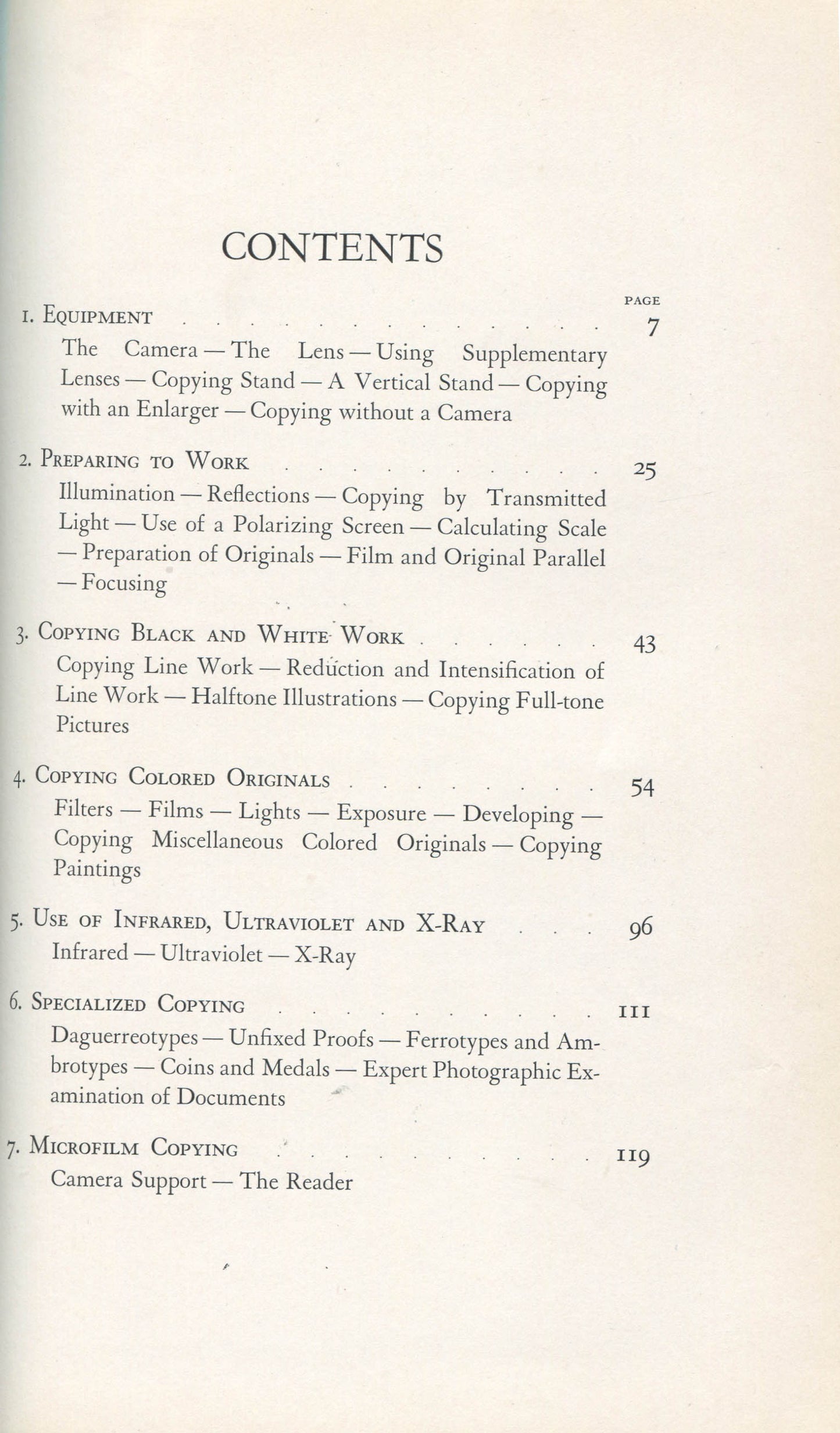 Copying Technique, compiled by Frank R. Fraprie and Robert H. Morris.