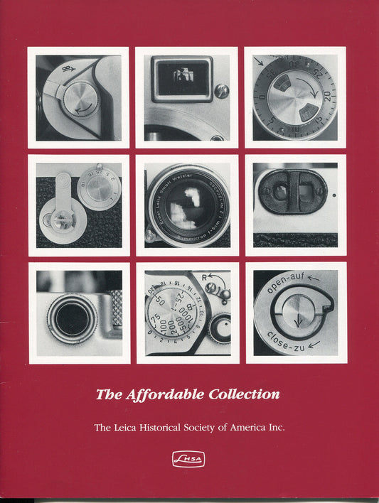 Leica cameras. The Affordable Collection by James Munro.