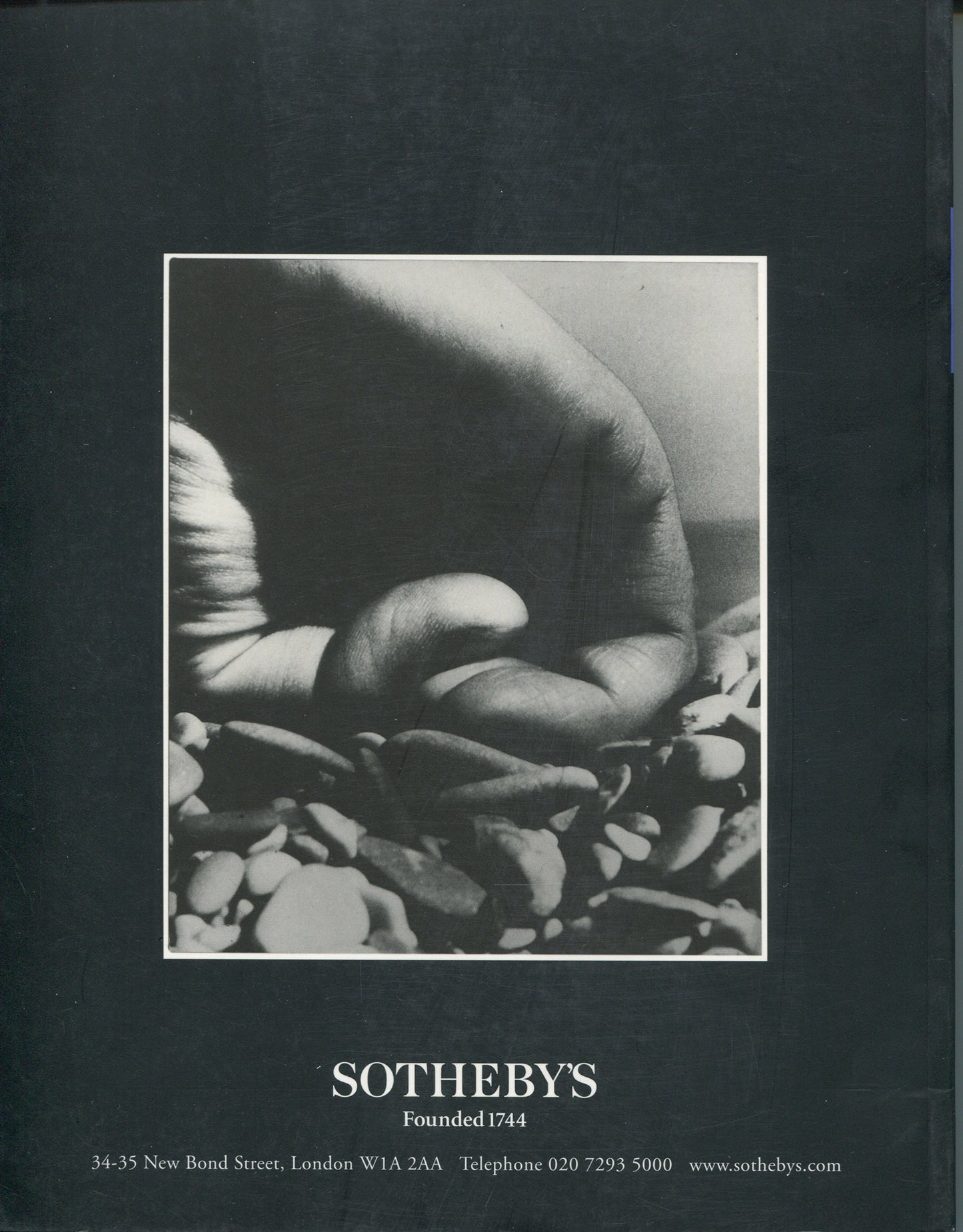 Photographs. Sotheby’s London Thursday 10 May 2001 Sale LO1271. Auction catalog.