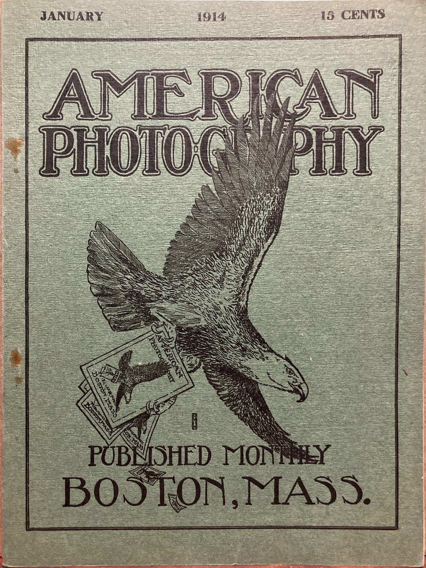 American Photography, January 1914. Gum printing, Robert Demachy, etc.